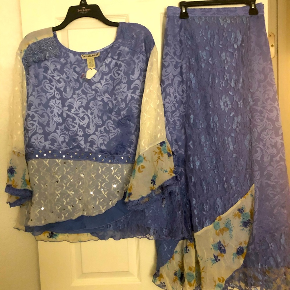 PLUS SIZE WOMEN’S SKIRT SET : SIZE 2X : NWT